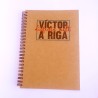 Libreta A5 de espiral personalizada