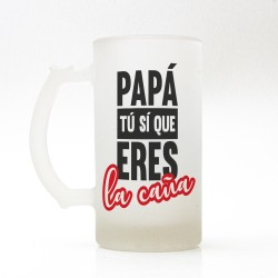 Jarra de cerveza "Papá, tú...